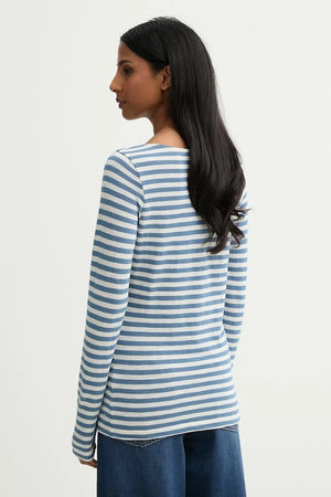Blusa de manga larga de algodón para mujer Marc O'Polo