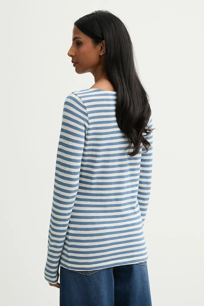 Blusa de manga larga de algodón para mujer Marc O'Polo