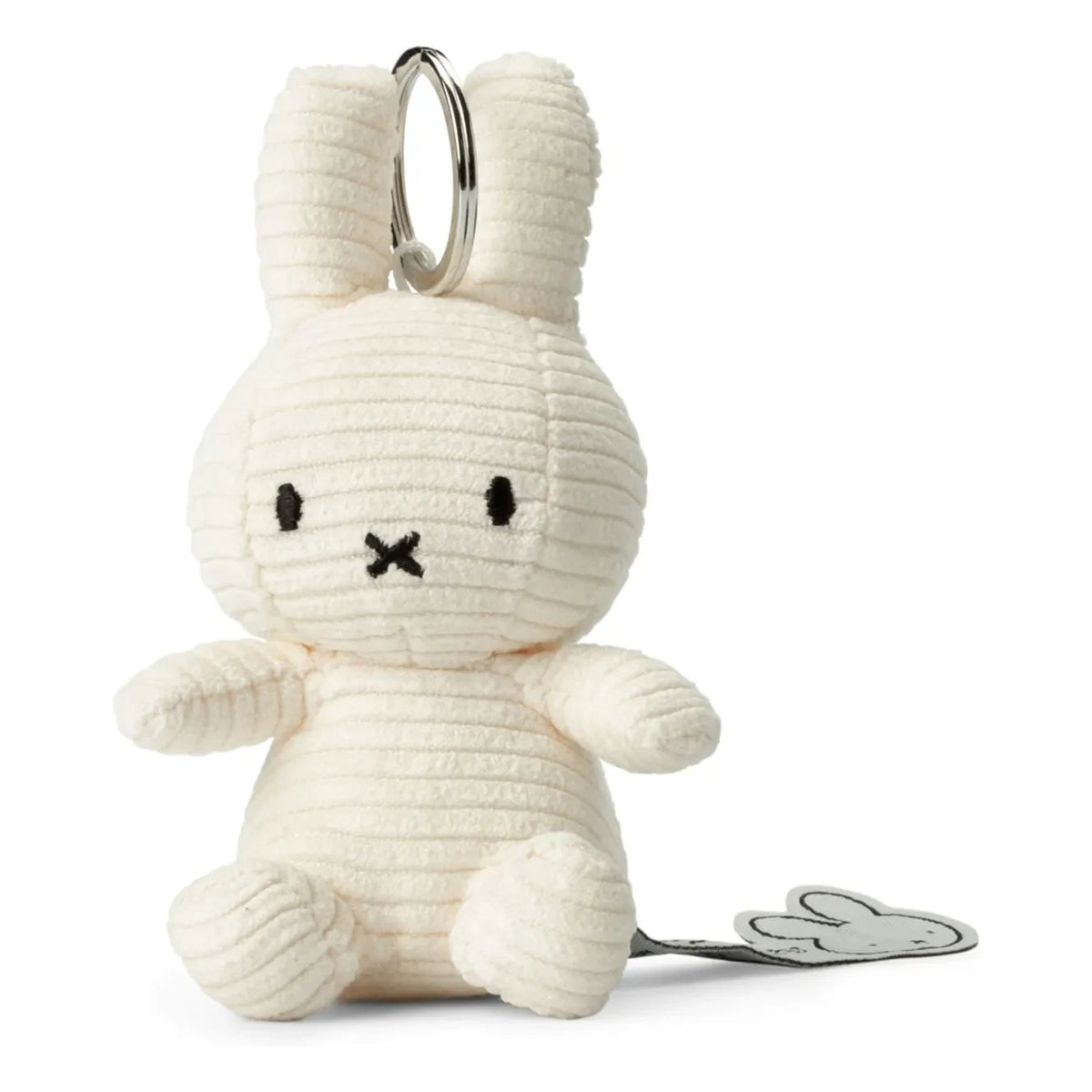 Bon Ton Toys - MIFFY - Charm de Miffy de terciopelo | Blanco