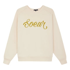Soeur - Sudadera de algodón orgánico Thibault | Crudo