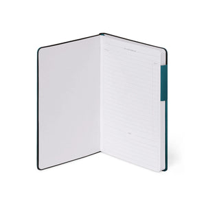 Legami - Cuaderno de Puntos con Tapa Blanda Monocromática - Verde Profundo - Mi Cuaderno