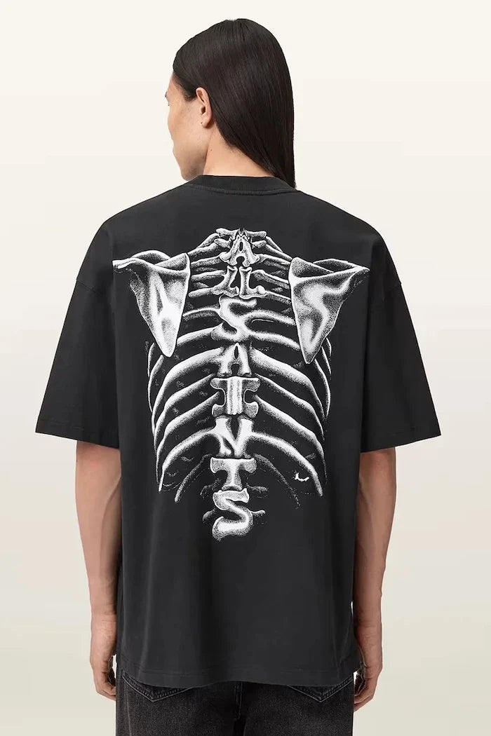 Camiseta de algodón AllSaints ANATOMICA