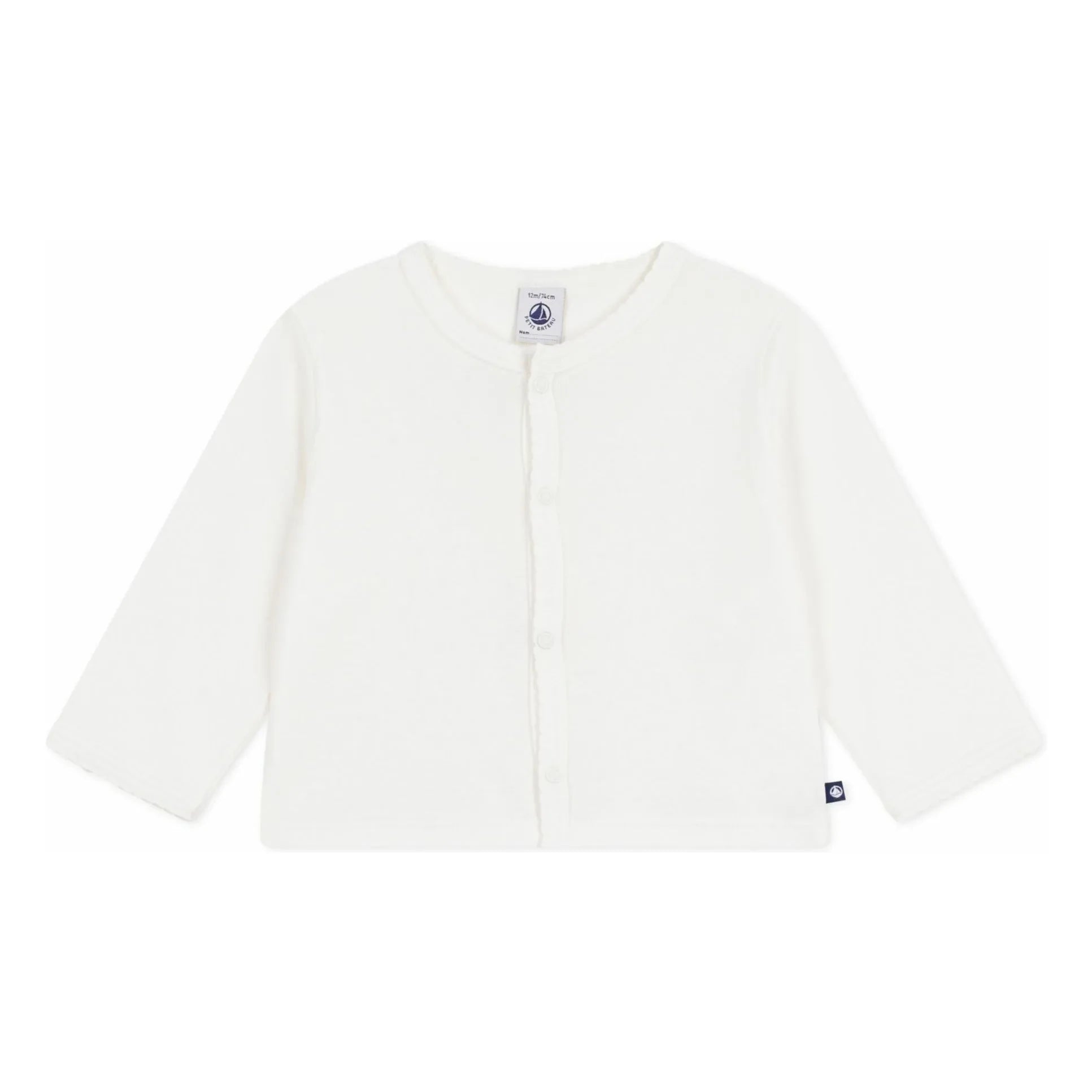 Petit Bateau - Chaleco blanco