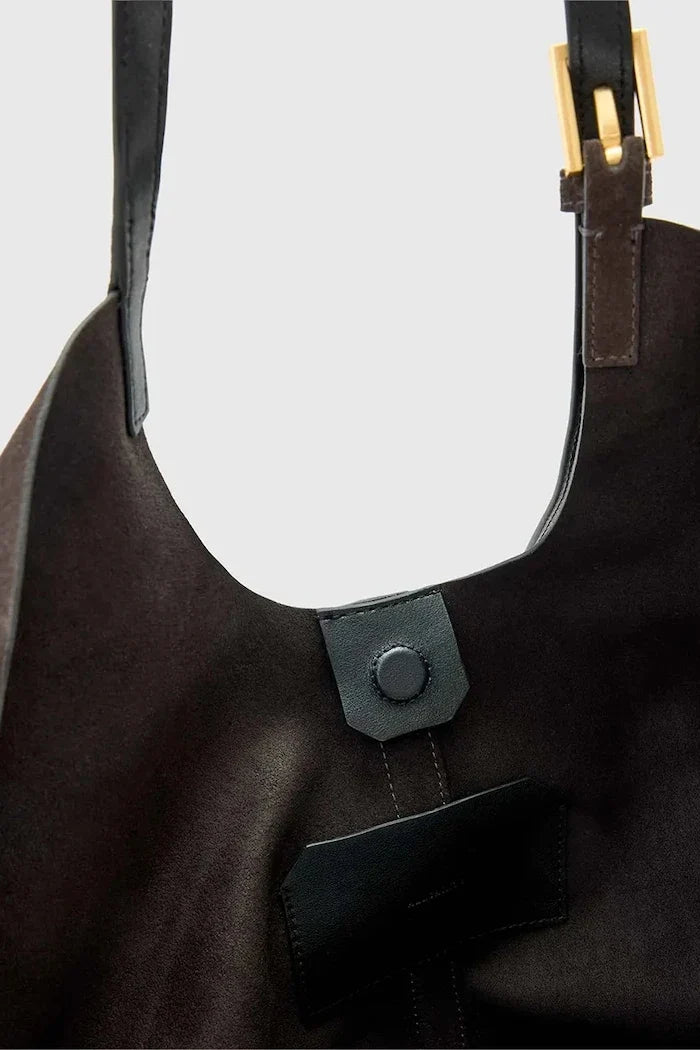 Bolso shopper de ante para mujer AllSaints ARA