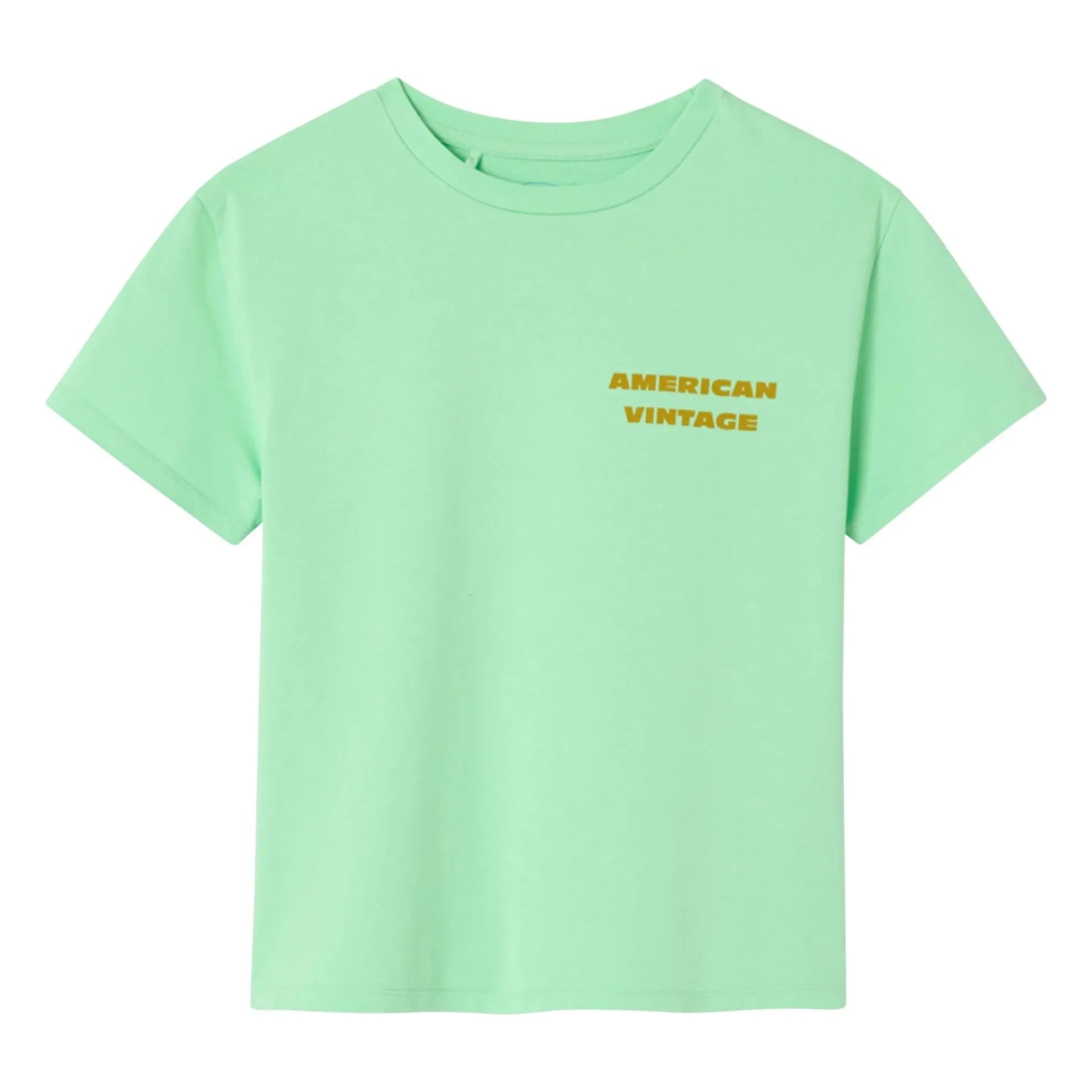 American Vintage - Camiseta Fizvalley Ice Cream | Aqua