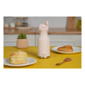 Asobu - Botella de acero inoxidable Rabbit | Rosa claro