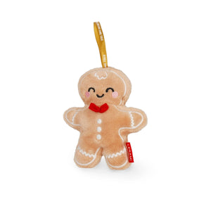 Legami - Juguete de Peluche Decoración Navideña - Pan de Jengibre - Oh-Oh-Ohrnaments