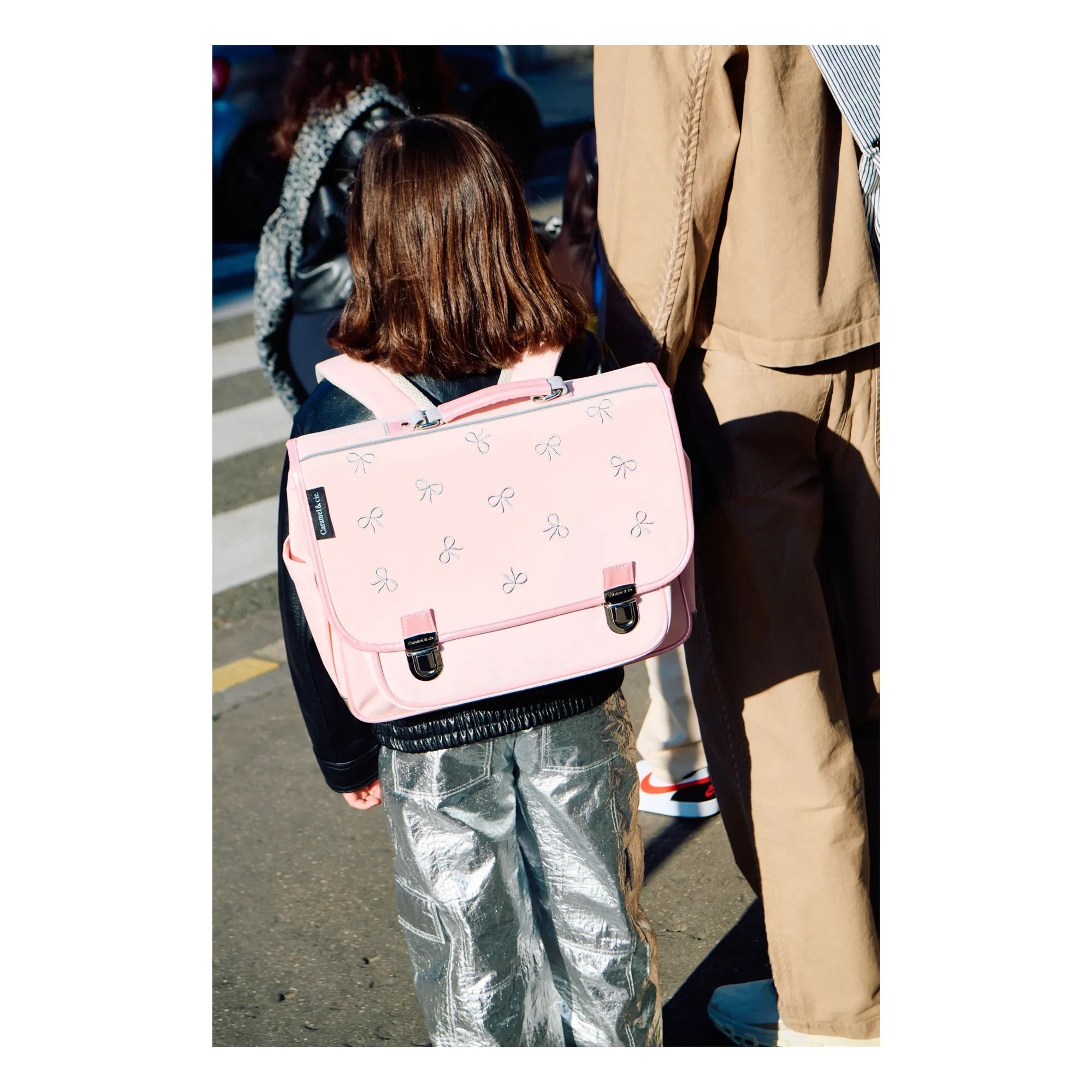 Caramel & Cie - Mochila Pima Bailarina | Rosa empolvado