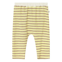 Cozmo - Jasper Leggings de rizo a rayas | Amarillo