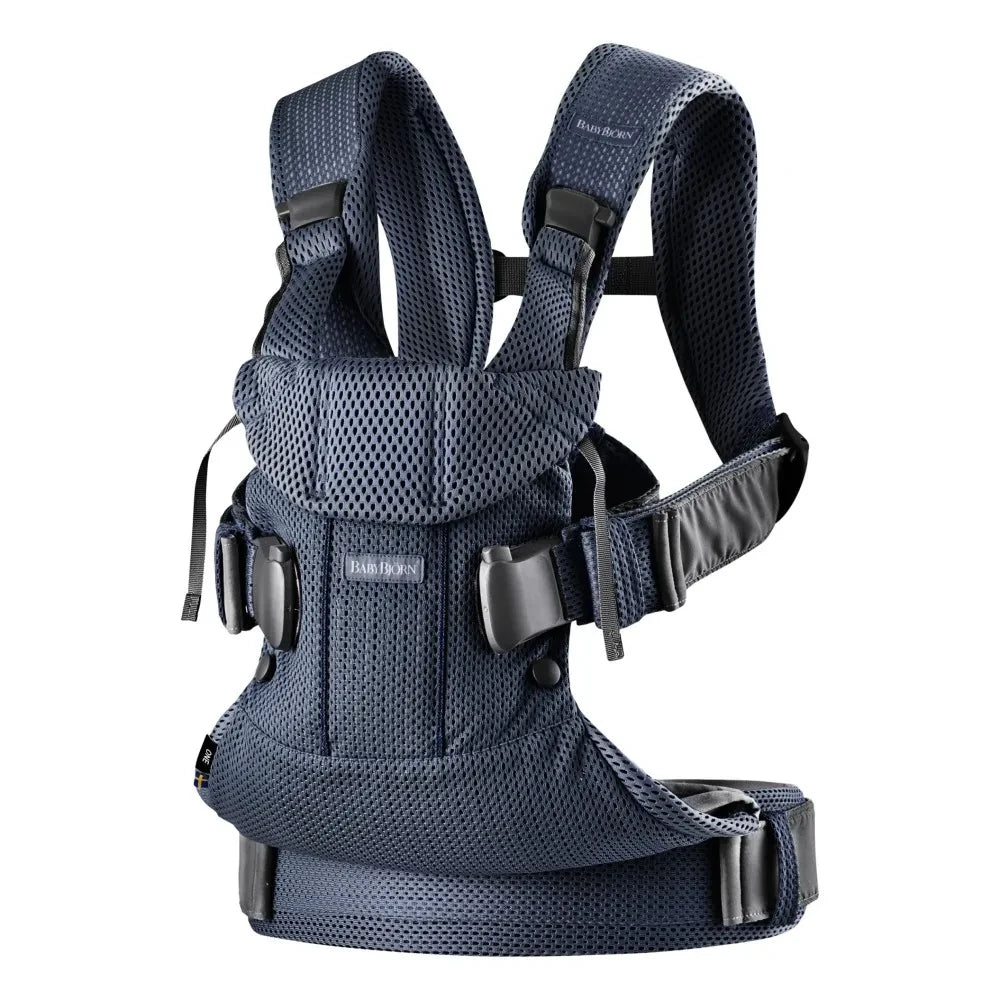 BabyBjörn - Mochila Portabebés One Air Mesh | Azul Marino