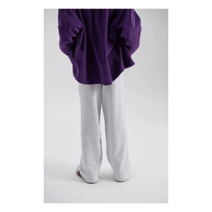 American Vintage - Jogger Large Atubay | Blanco jaspeado