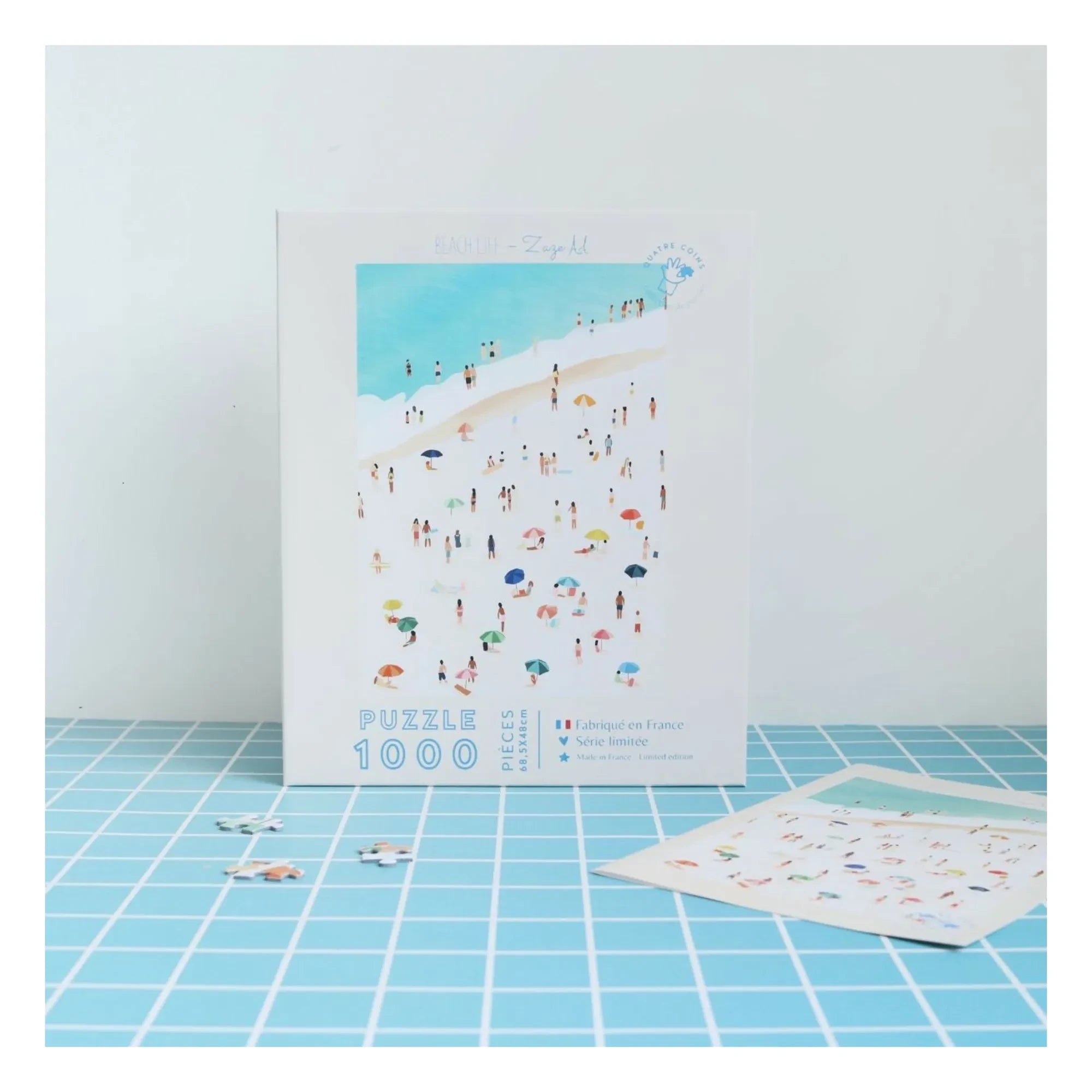 La Petite Épicerie - Puzle "Beach Life" de Melisa Bilgici - 1000 piezas