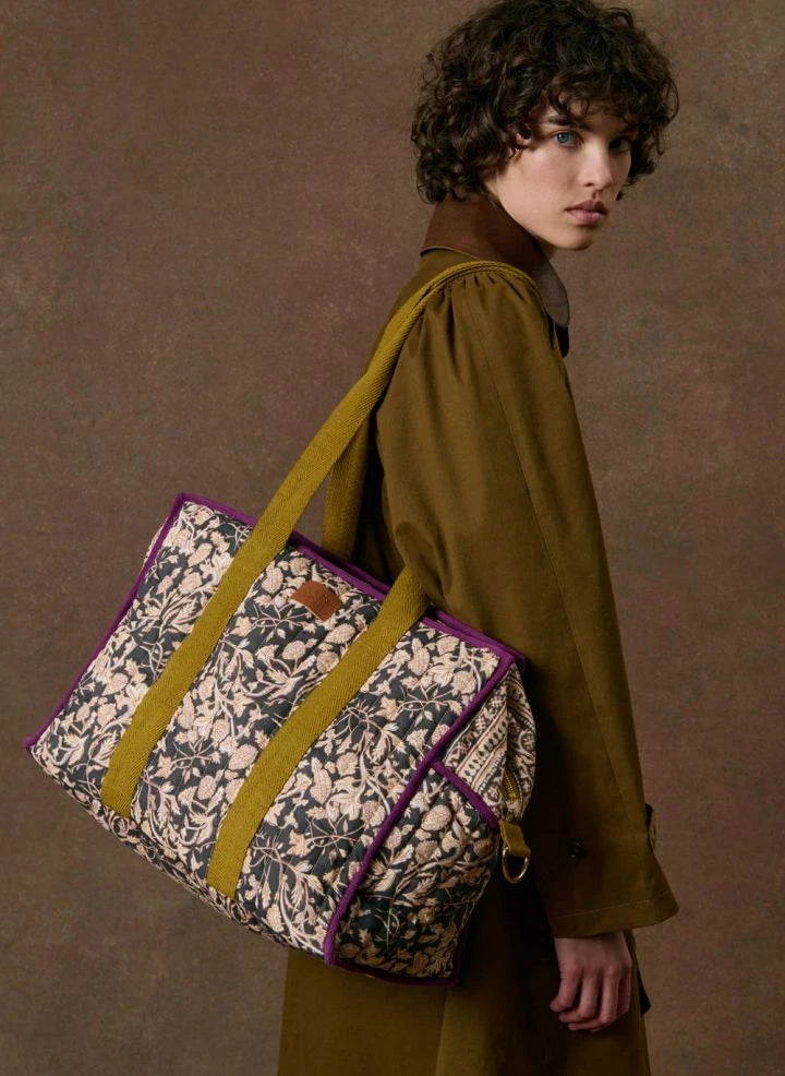 Louise Misha - Bolsa Tote de Algodón Orgánico de 36 Horas | Negra