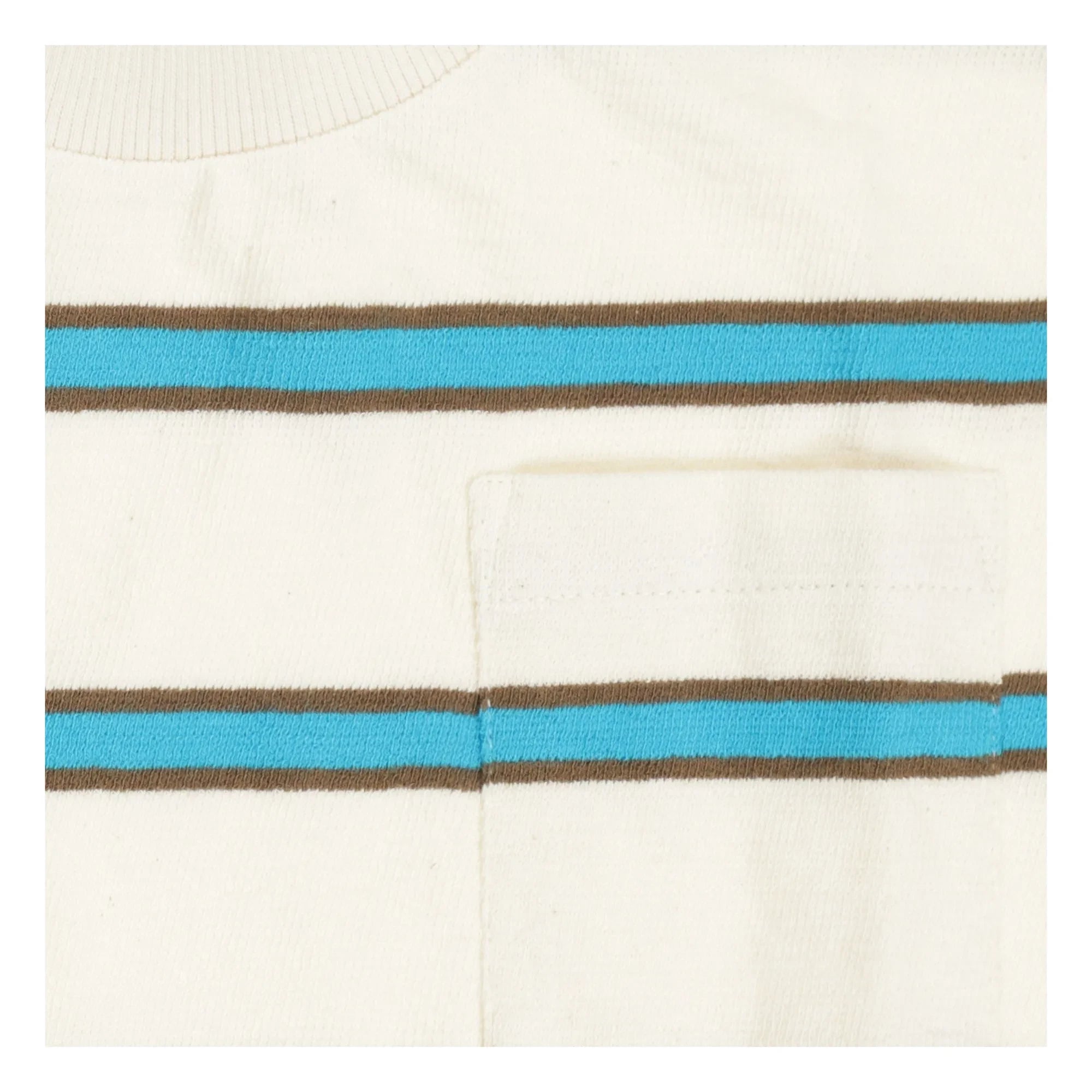 Tumble N'Dry - Camiseta Oceano Oversize de Algodón Orgánico a Rayas | Azul
