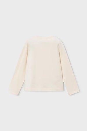 Mayoral blusa de manga larga de algodón para niños
