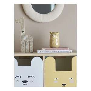 Bloomingville Mini - Puk Stoneware Saklama Kutusu | Bej