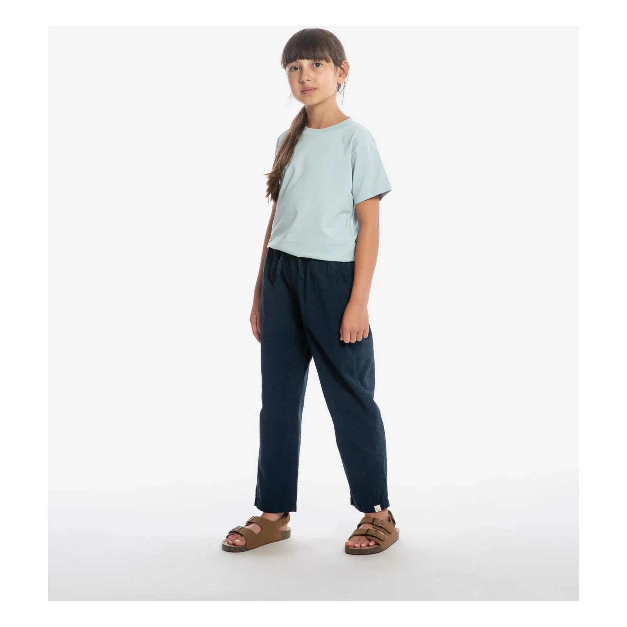 Matona - Pantalón de algodón orgánico | Azul marino