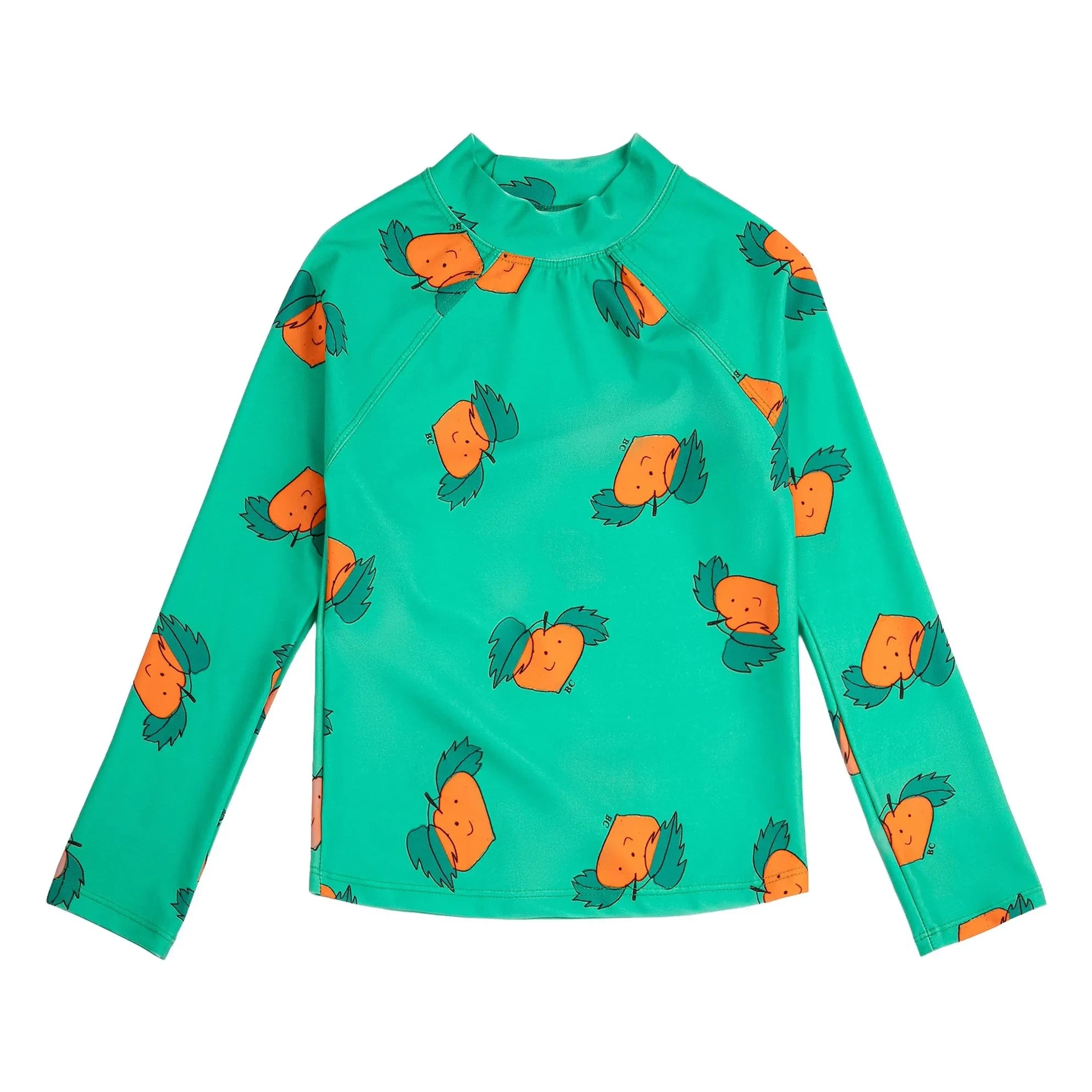 Bobo Choses - Camiseta de baño con protección UV naranja Fibras recicladas | Verde