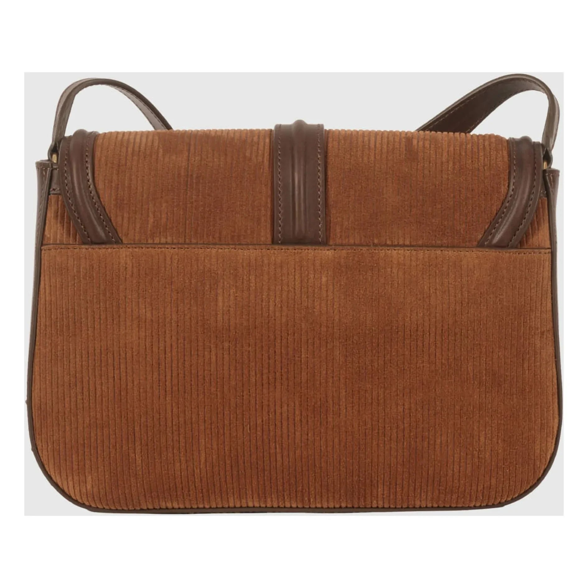 Maria de la Orden - Bolso Noah de Terciopelo y Piel | Camel