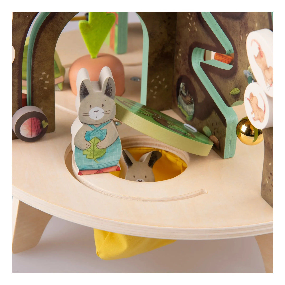 Moulin Roty - Jardín multi-actividades - Los tres conejitos