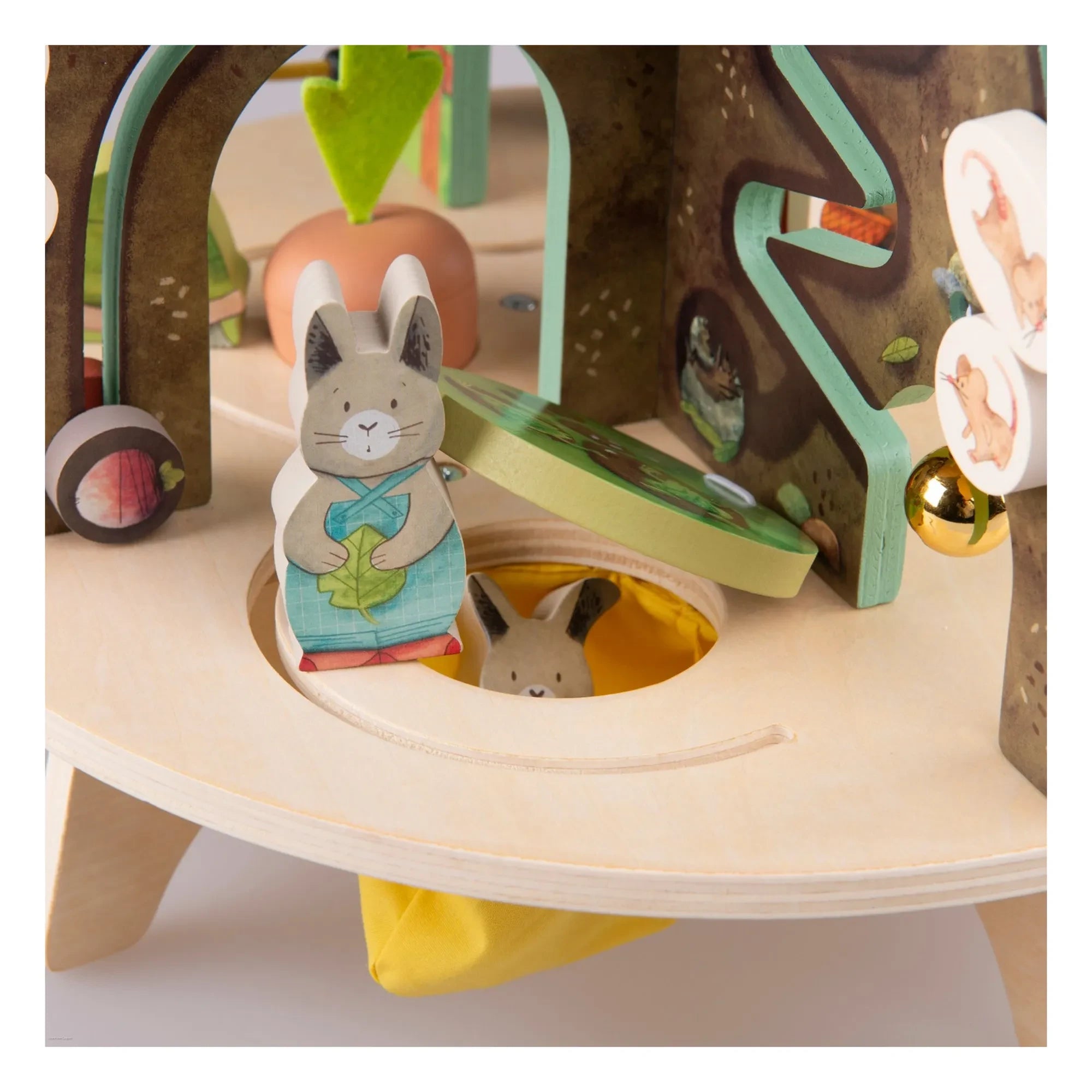 Moulin Roty - Jardín multi-actividades - Los tres conejitos