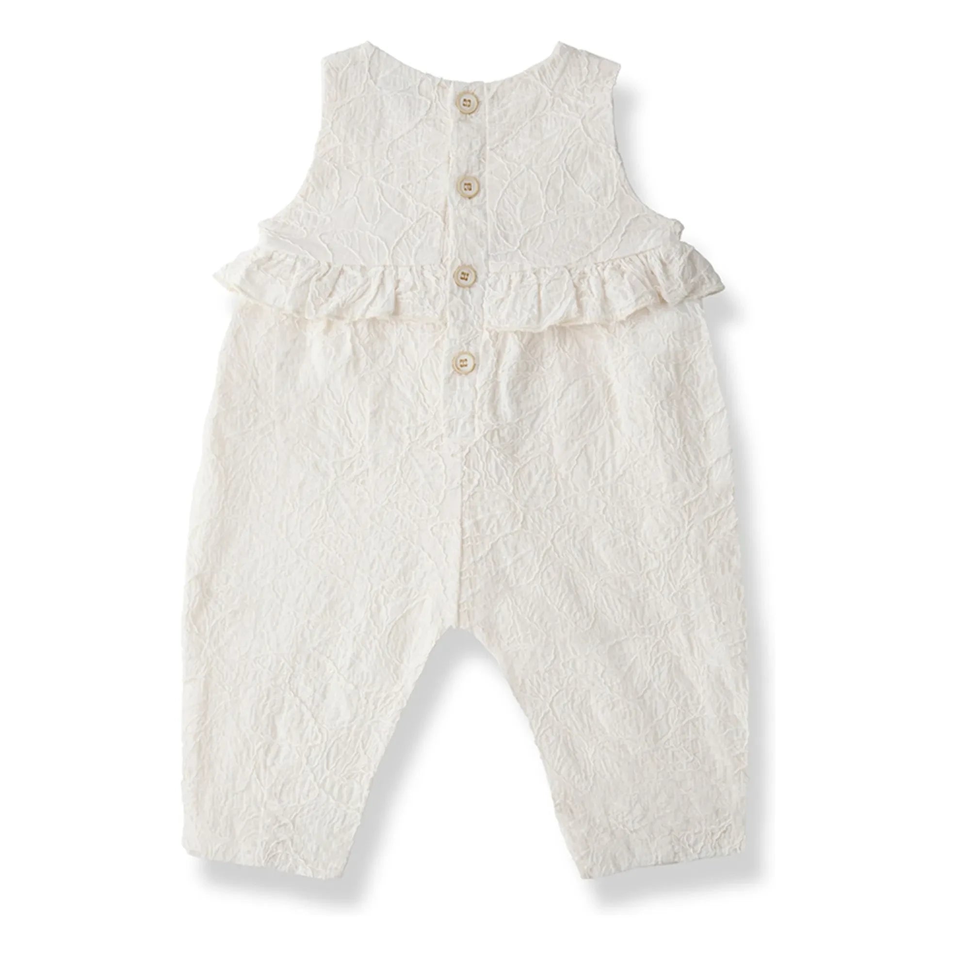 1+ in the family - Salopet bordado Siurana | Blanco