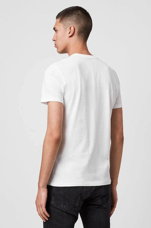 AllSaints - Camiseta Tonic de manga corta con cuello redondo