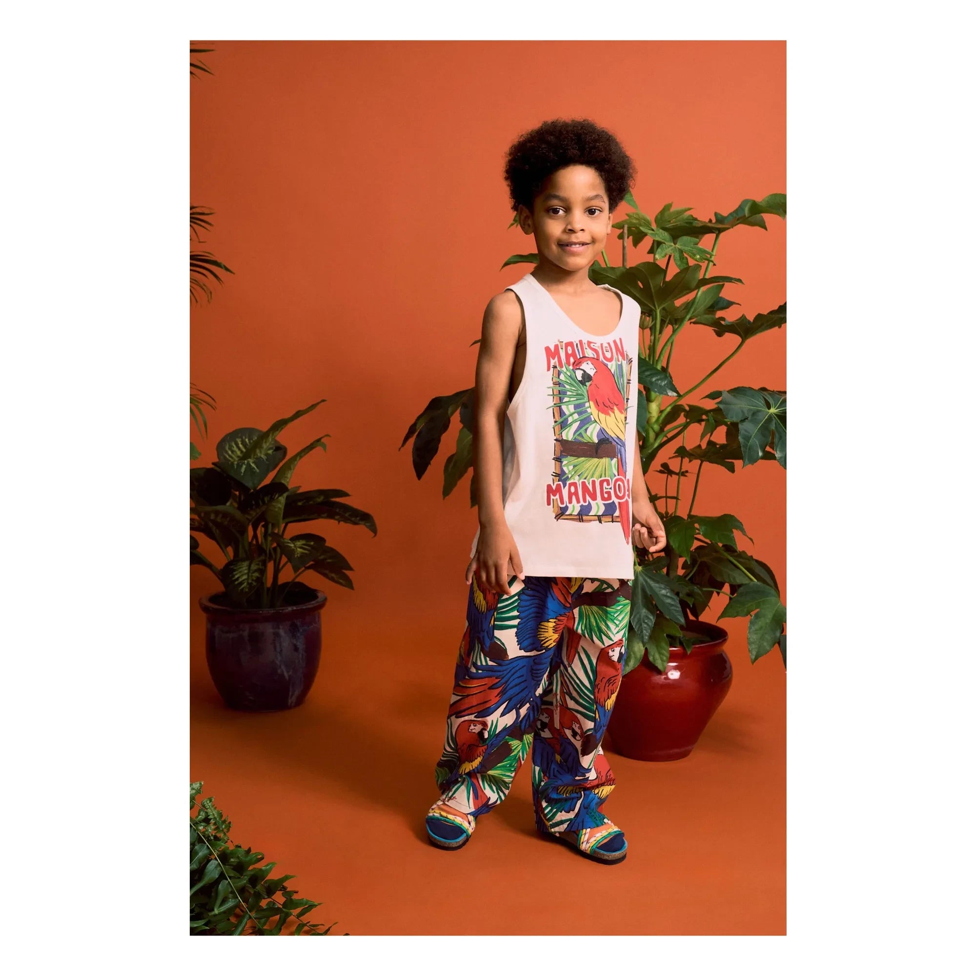 Maison Mangostan - Pantalones Parrot | Azul