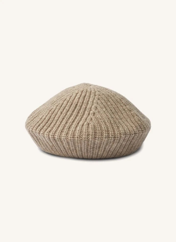 Liewood - Gorro de lana reciclada Borg | Beige
