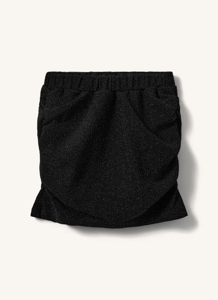 Sofie Schnoor - Lollysy Falda plisada con lentejuelas | Negro