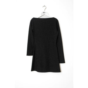 Indee - Vestido Cruzado Asimétrico | Negro