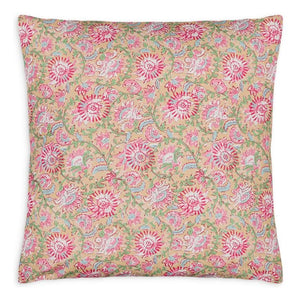 Louise Misha - Funda de almohada Valerie de algodón orgánico | Amarillo