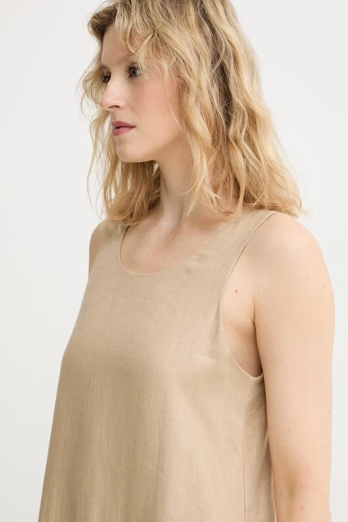Vestido de verano de lino Weekend Max Mara