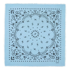 Kujten - Bandana de Cachemira Hachiko | Azul Claro
