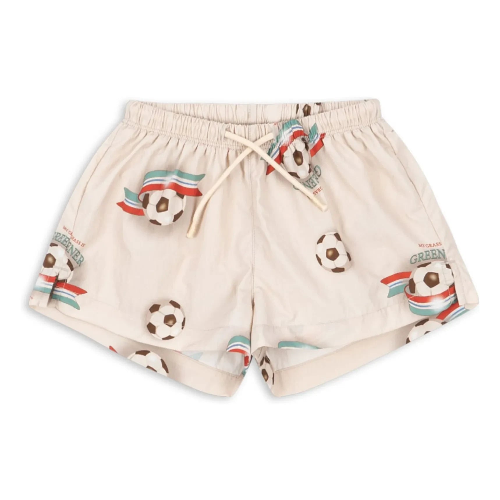 Konges Sløjd - Pantalones Cortos de Fútbol Pomio de Fibras Recicladas | Beige