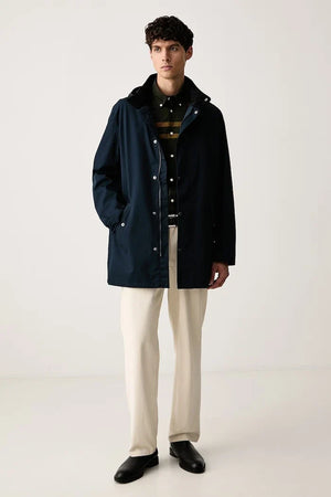 Camisa de algodón Barbour para hombre