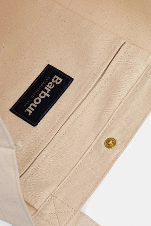 Barbour bolso de algodón Script
