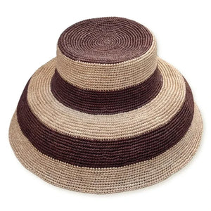 Van Palma - Sombrero bicolor Gina | Beige