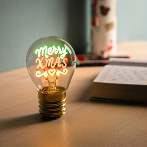 Legami - Lámpara de Mesa Merry Noel Noel Light Bulb - Bulb Fiction