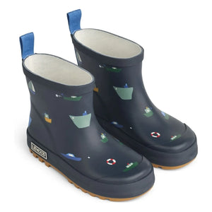 Liewood - Botas de agua Tekla Bateaux | Azul marino