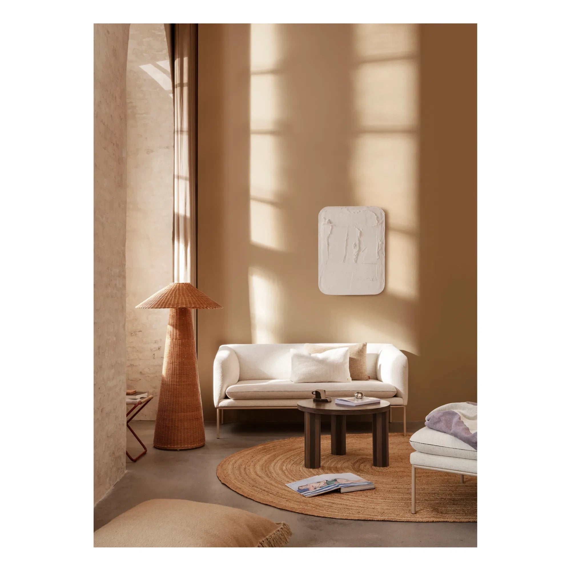 Ferm Living - Lámpara Dou Rattan
