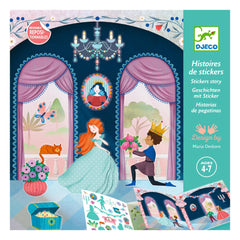 Djeco - Pegatinas La vida en el castillo