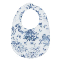 Tartine et Chocolat - Babero Toile de Jouy para bebé | Azul marino