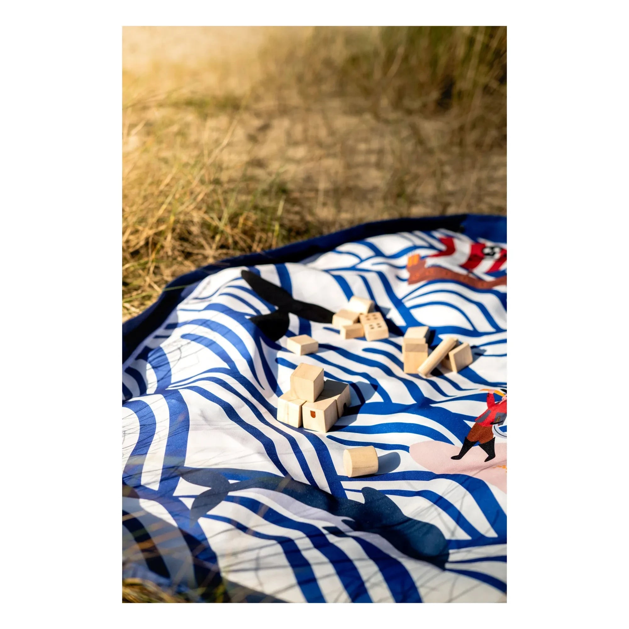 Play and Go - Bolsa / colchoneta de exterior Noomad - Pirata | Azul