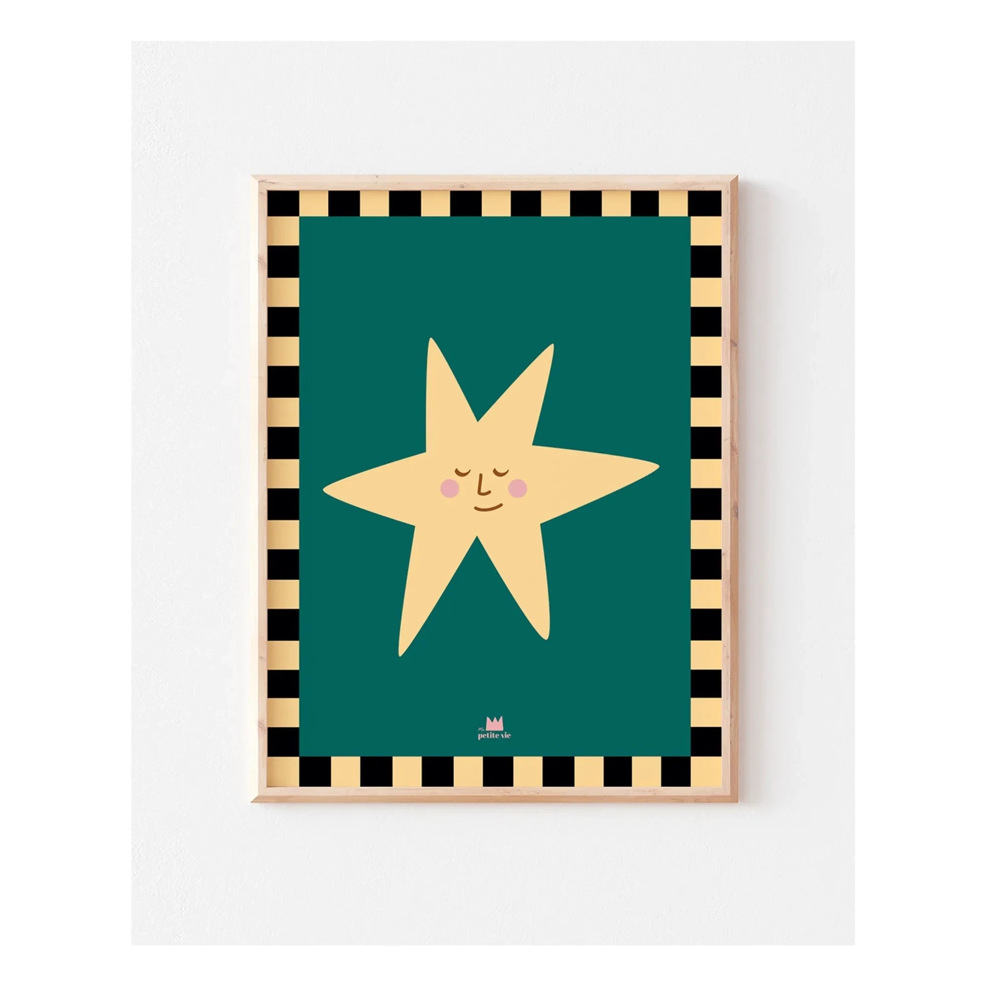 Ma petite vie - Póster de estrella pop | Verde oscuro