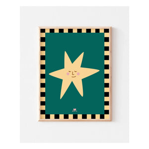 Ma petite vie - Póster de estrella pop | Verde oscuro