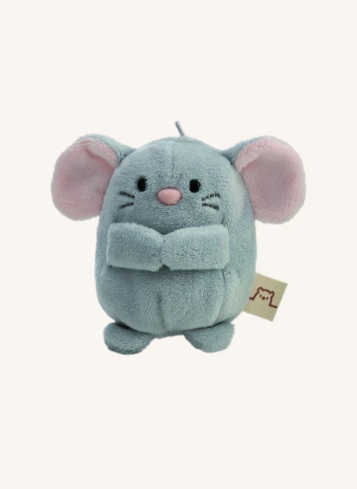 Nici - Juguete de Peluche Nibbli con Disfraz de Patatas Fritas | Gris