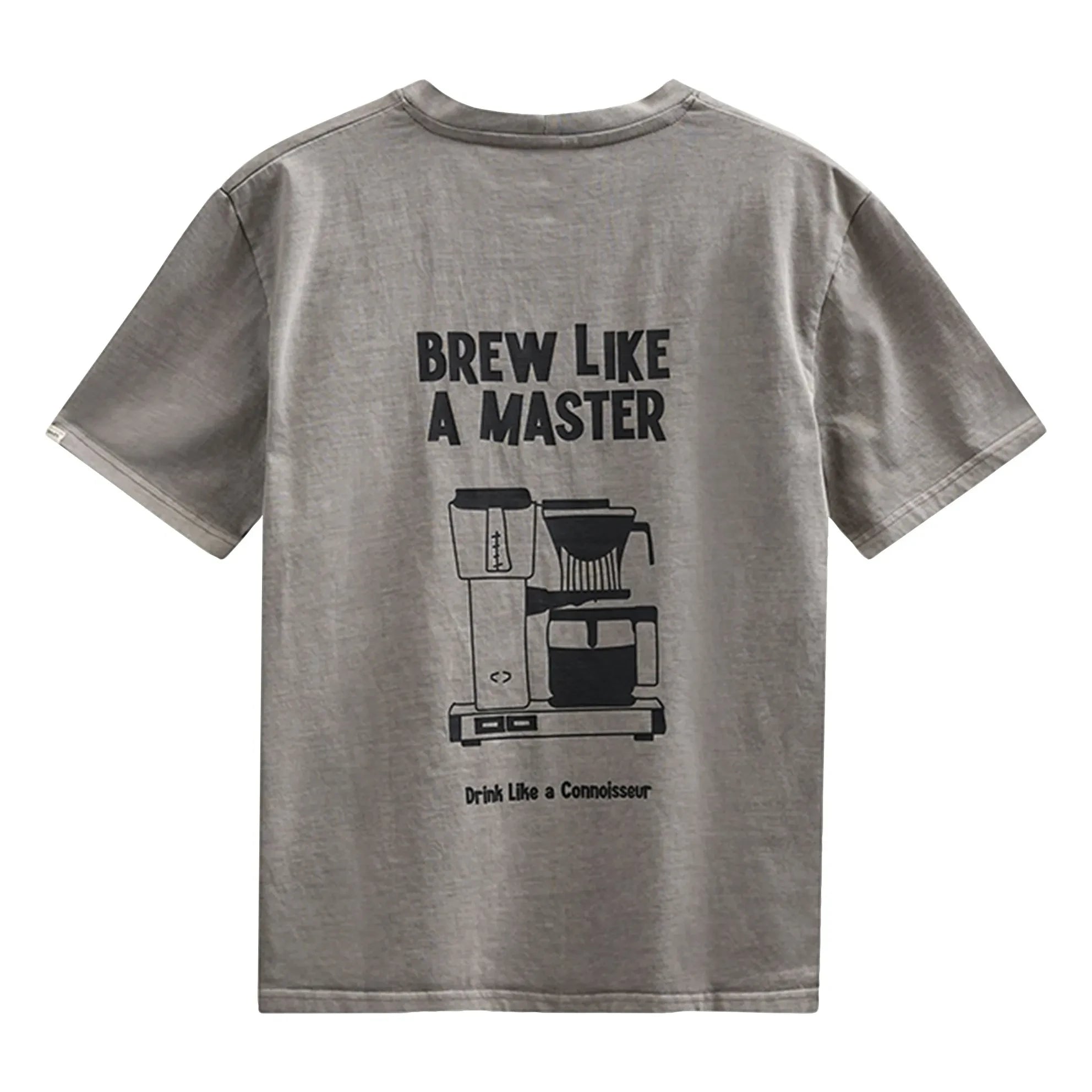 Anerkjendt - Camiseta Akvillads Brewlikeamaster | Gris jaspeado