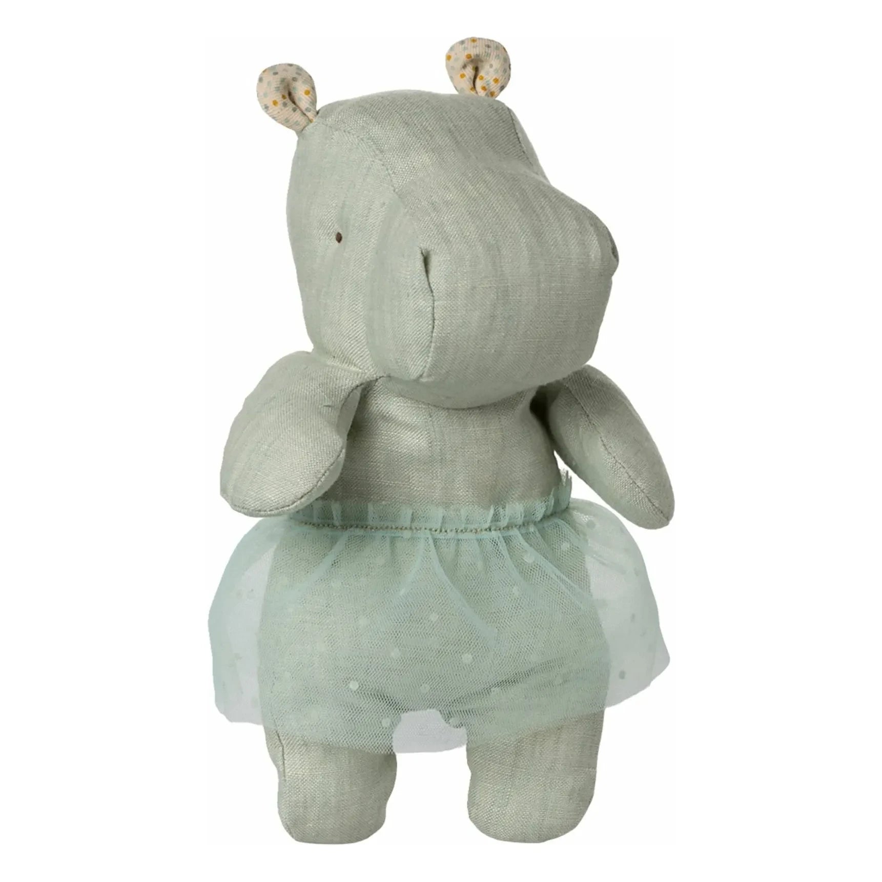 Maileg - Peluche de hipopótamo bailarina aguamarina