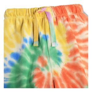 Molo - Pantalón Jogger de Algodón Orgánico con Estampado Batik Simeon | Amarillo
